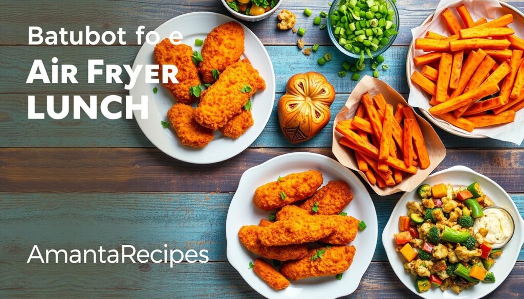 air fryer lunch options