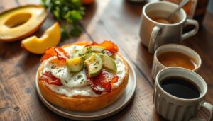 breakfast bagel recipe