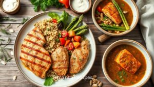 high protein dinner recipes