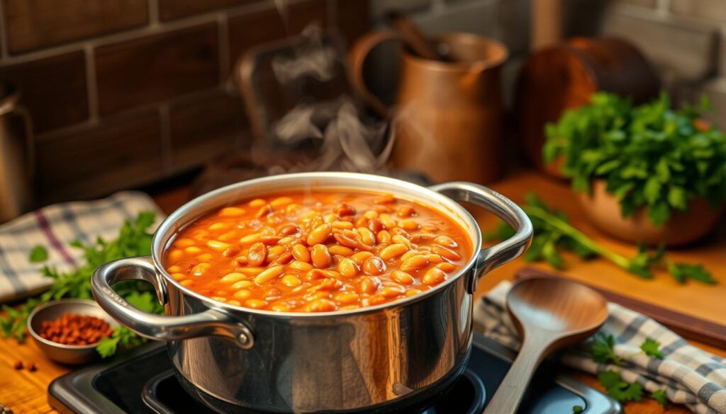 homemade baked beans